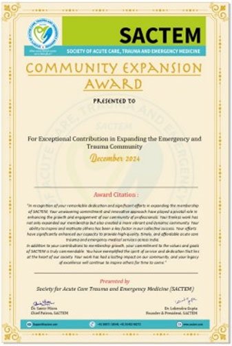 Community Expansion Award