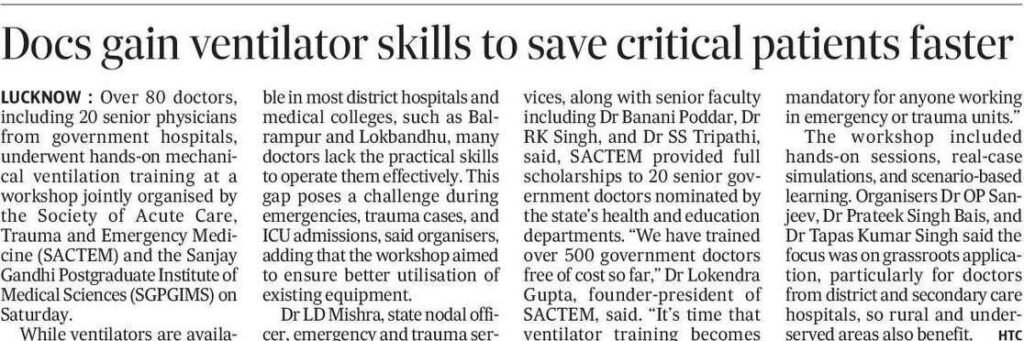 Mechanical Ventilation Workshop