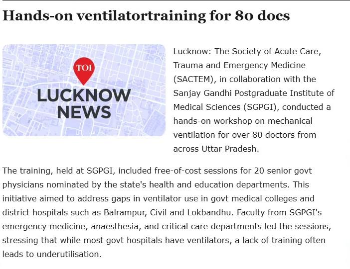 Mechanical Ventilation Workshop